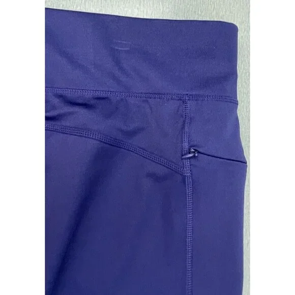 RAG Plus Navy Blue Womens High Waist 9" Inseam Shorts Stretch Zip Pockets 3X - Picture 11 of 11